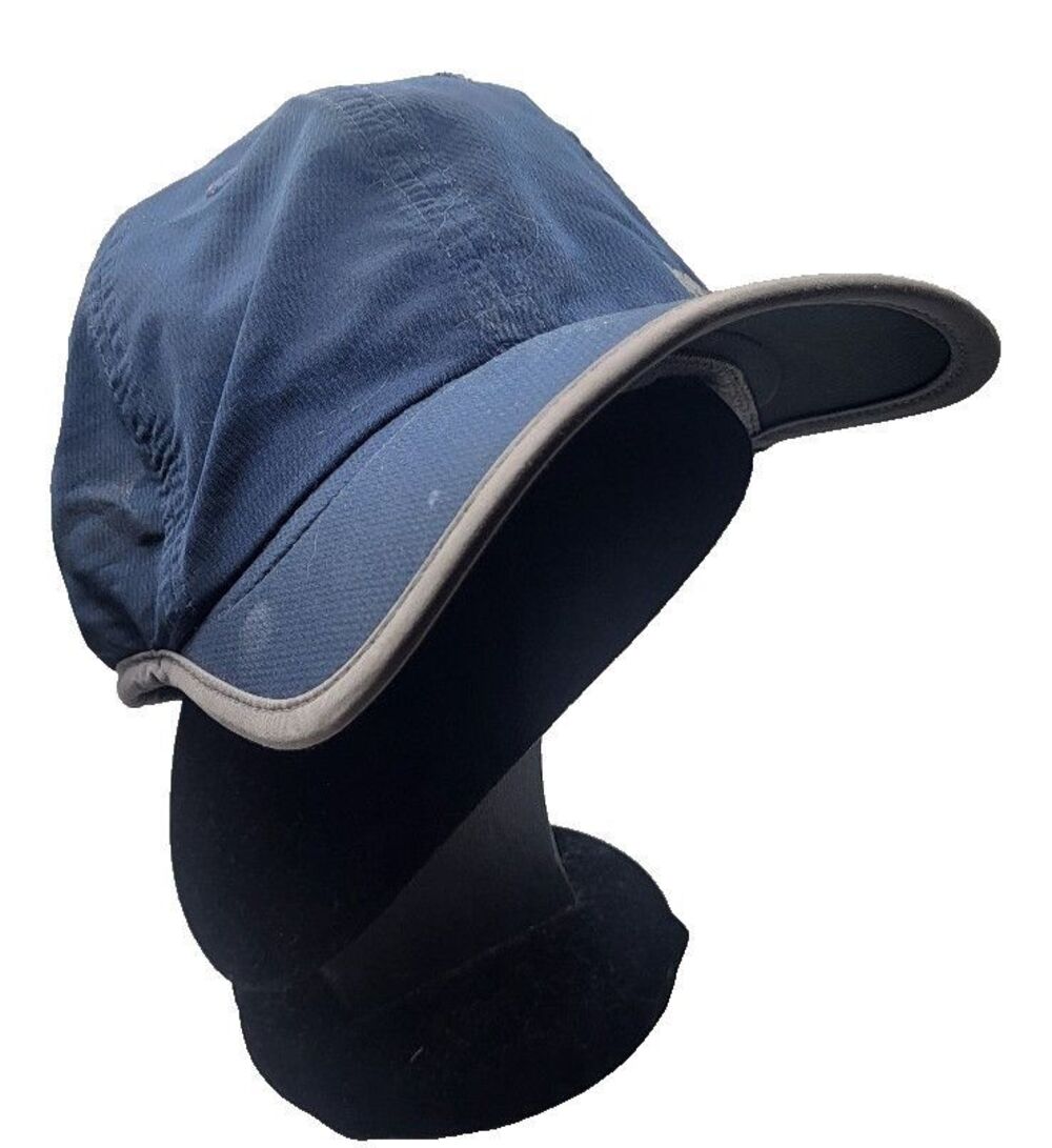 Nike Featherlight Blue Dri-Fit Hat Cap Athletic Running Training #58323 Adjust